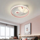 Modern rabbit ceiling light for children