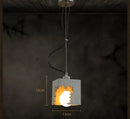 Retro loft style LED cement pendant light for restaurant and bar
