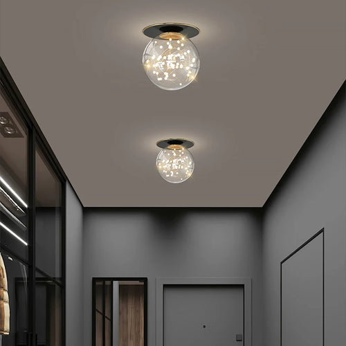 Nordic LED ceiling light for living room, dining area, bedroom, corridor or cloakroom - vue 5 sur 16