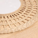 Creative and luxurious European style circular wall decorative mirror