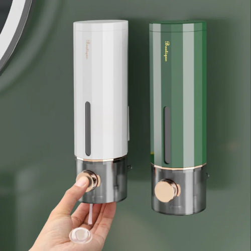 wall mounted liquid soap dispenser for bathroom and hotel - vue 2 sur 11