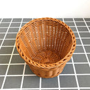 rattan woven storage basket for fruit and picnic