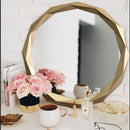 round decorative mirrors for makeup and interior decoration