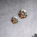 Modern concrete wabi-sabi chandelier with adjustable height for interior decor