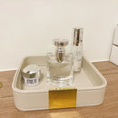 Luxury faux leather multi-purpose valet tray for organising small items