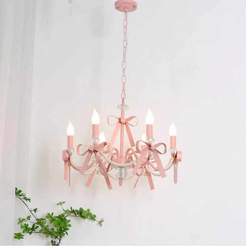 Cute romantic chandelier for children's room lighting decor - vue 4 sur 8