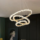 Luxury Nordic crystal chandelier for modern decor
