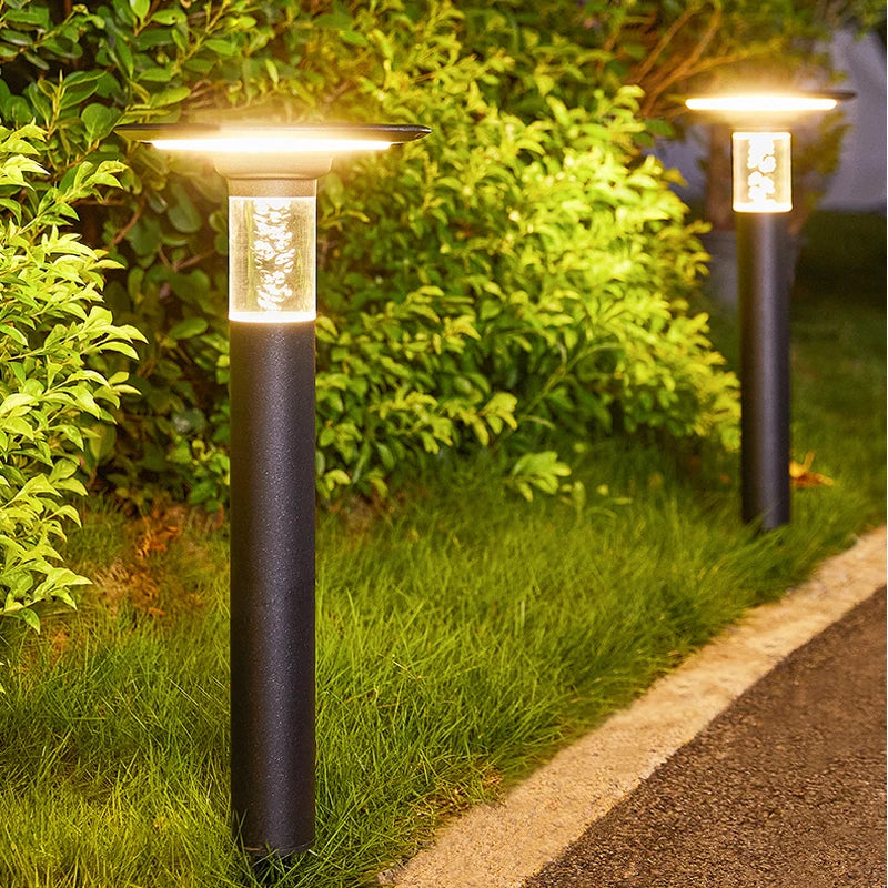 Waterproof solar garden lamp LED for outdoor use