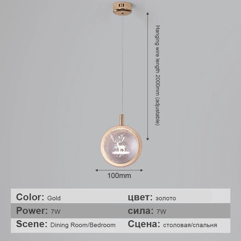 Luxury crystal pendant light for modern interior decor - vue 8 sur 10