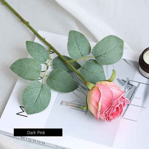 Artificial rose flower for wedding and table decoration