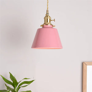 Modern ceramic LED pendant light ideal for lofts