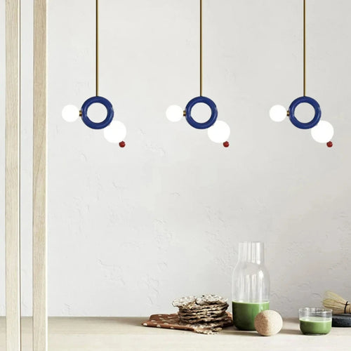 suspension art déco en métal pour intérieur élégant - vue 5 sur 7