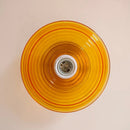 Nordic LED wall light with ripple glass for ambient decor