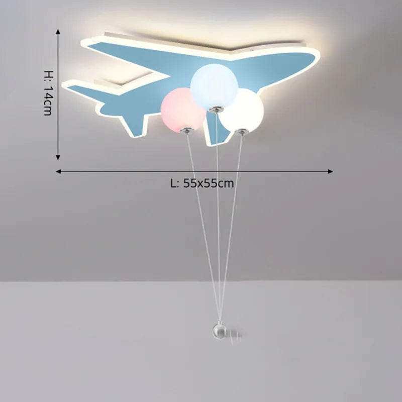 Cloud ceiling light for children’s decor and indoor spaces