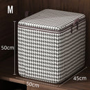 large capacity folding clothes storage bag with handle