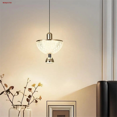Creative acrylic pendant light nordic luxury decorative - vue 2 sur 8