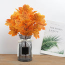 Artificial maple leaves for autumn and Halloween decoration