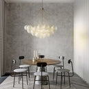 Modern glass ball LED pendant chandelier nordic suspended