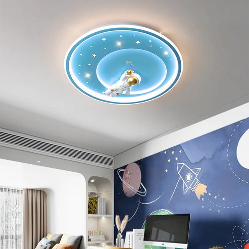 Cute ceiling light for children's bedroom, boys and girls - vue 4 sur 14