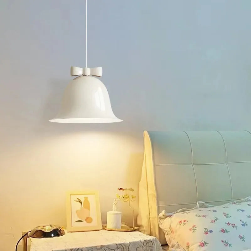 Children's pendant light with bow tie - vue 3 sur 19