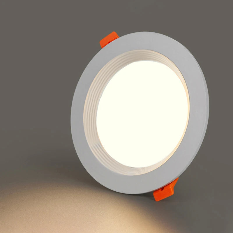 Round recessed LED spotlight for bright indoor lighting - vue 6 sur 6