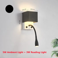 Eye protection reading wall light hotel decoration