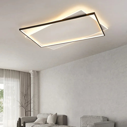 Nordic dimmable LED ceiling light with simple design - vue 2 sur 9