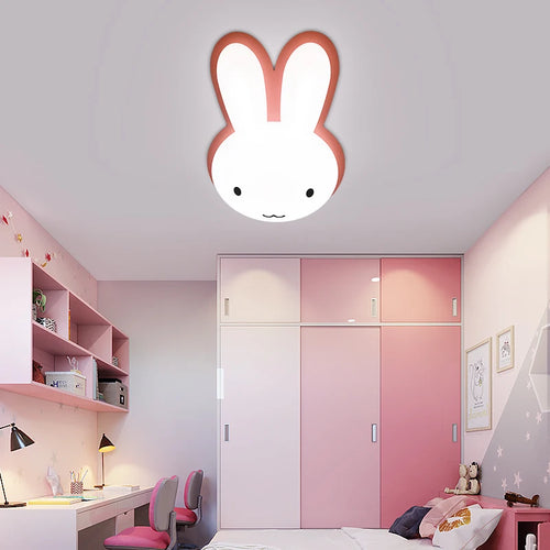 Nordic design LED bunny ceiling light decorative indoor fixture - vue 3 sur 18