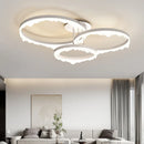 Modern minimalist LED chandelier elegant indoor lighting design