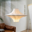 Minimalist wabi sabi silk pendant light for modern interiors