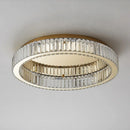 Luxurious crystal ceiling light for modern interior decor