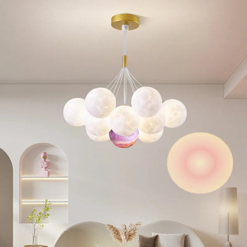 Modern creative chandeliers for children's rooms and living rooms