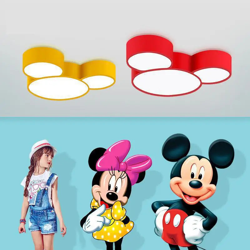 Multicolour LED ceiling light for children's or teenagers' room