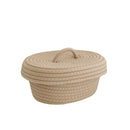 hand-woven multifunctional storage baskets
