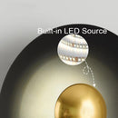Nordic circular LED wall light
