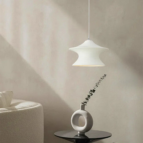 Minimalist nordic wabi sabi chandelier for modern interiors - vue 6 sur 9