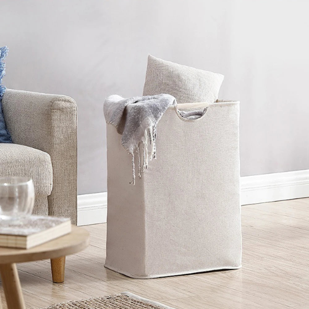 portable storage basket for laundry and miscellaneous items
