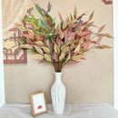 Artificial eucalyptus silk leaf for interior decoration