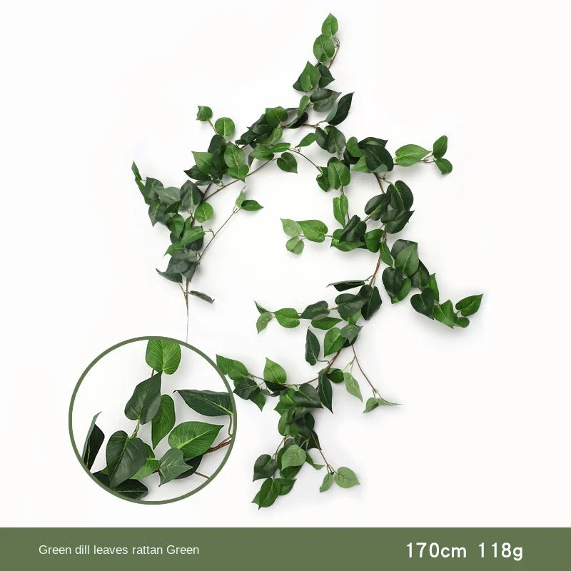 artificial eucalyptus garland for decoration and crafts - vue 16 sur 16