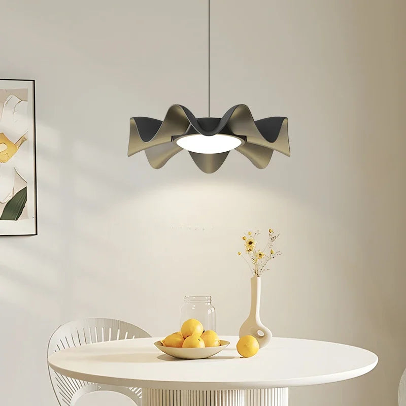 Modern LED pendant light for Nordic retro interior decor