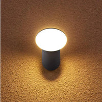 Modern waterproof outdoor LED wall light
