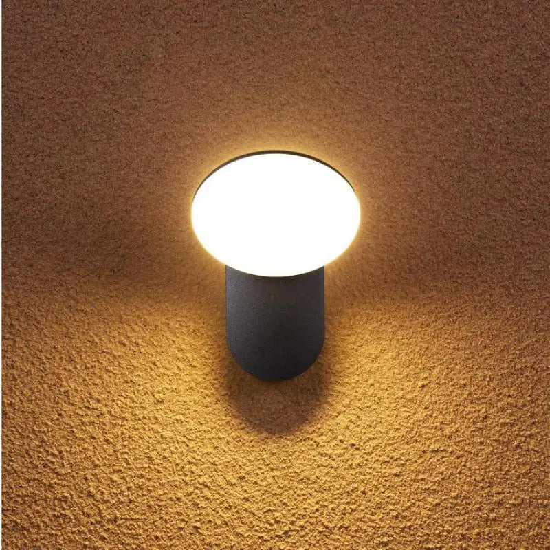 Modern waterproof outdoor LED wall light
