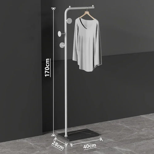 lightweight and modern Nordic clothes rack for stylish storage - vue 14 sur 41