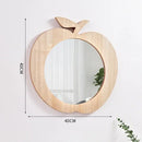 cute decorative wooden hanging mirrors for kids