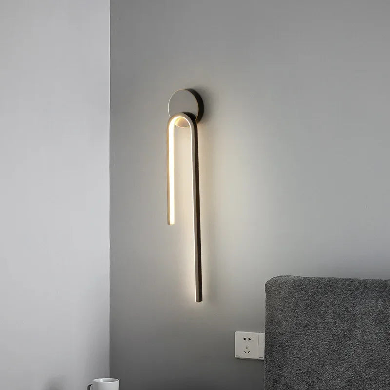 Modern LED wall light for elegant interior decor