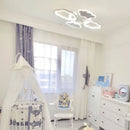 Modern creative LED chandelier for children's room and living room