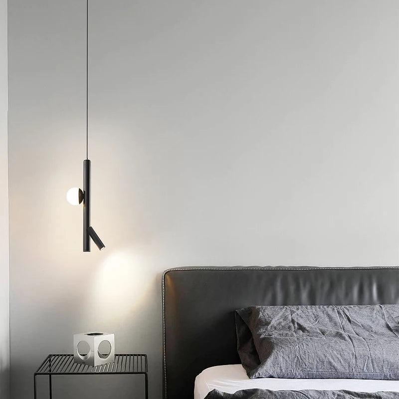 Modern Nordic pendant light for elegant indoor lighting - vue 5 sur 8