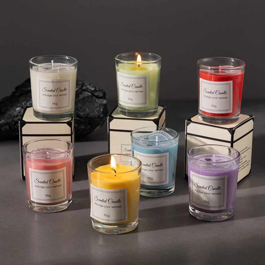 handmade premium aromatherapy candle gift set