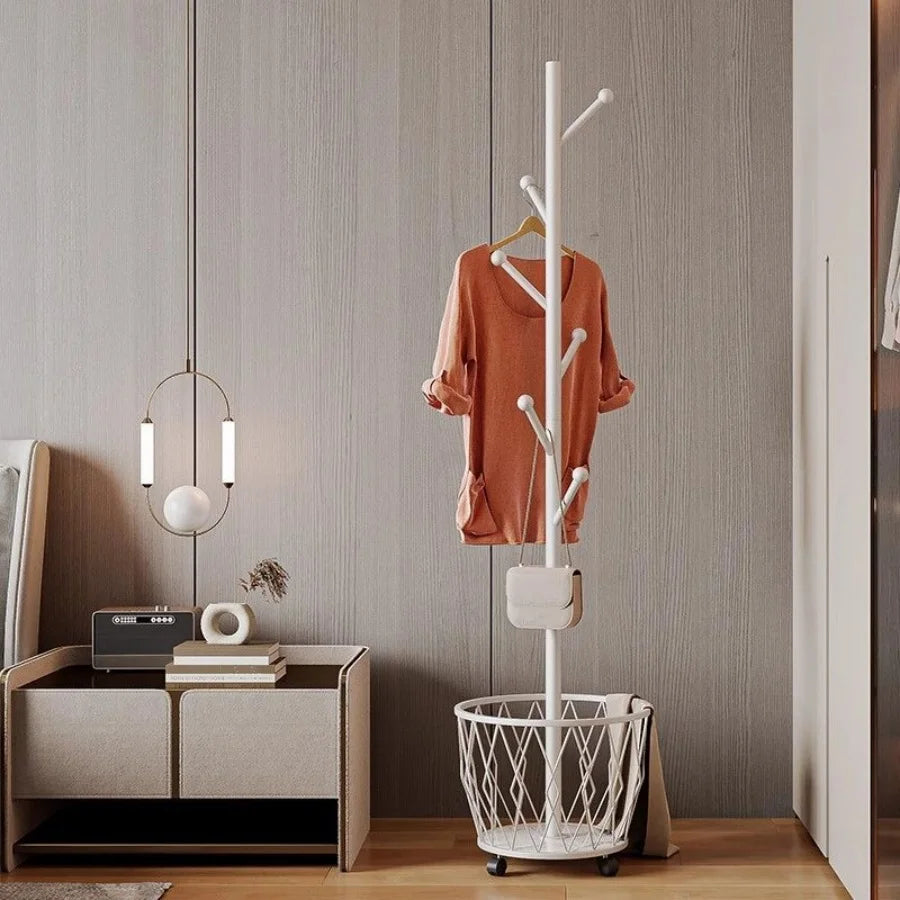 modern, removable and practical floor coat rack