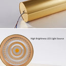 Long tube pendant light in American style for Nordic bar